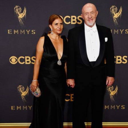 Jonathan Banks with his wife Gennera Banks together at event